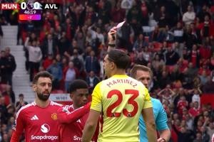 开云APP-无缘英超首轮！大马丁上赛季末轮对阵曼联时直红被罚，今晚将停赛